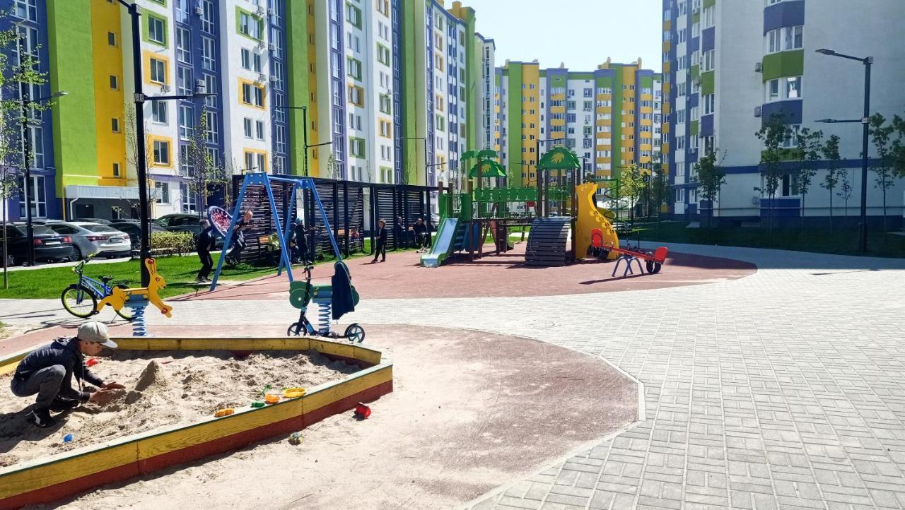069 Apartment Near Airport In A New Building Kijów Zewnętrze zdjęcie